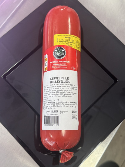 Cervelas de bellevillois