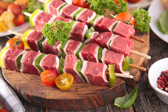 Brochettes de bœuf